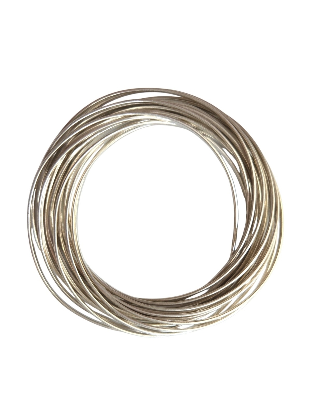 Silpada 21 Bangle Sterling Silver Multi Bangle Stack Bracelet